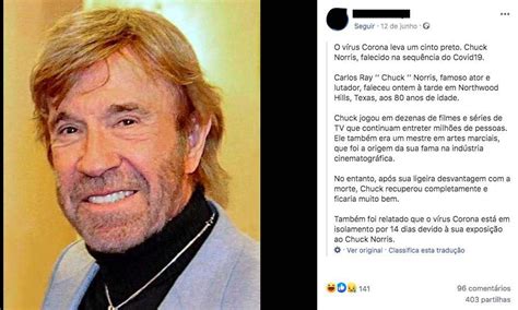 chuck norris morreu.